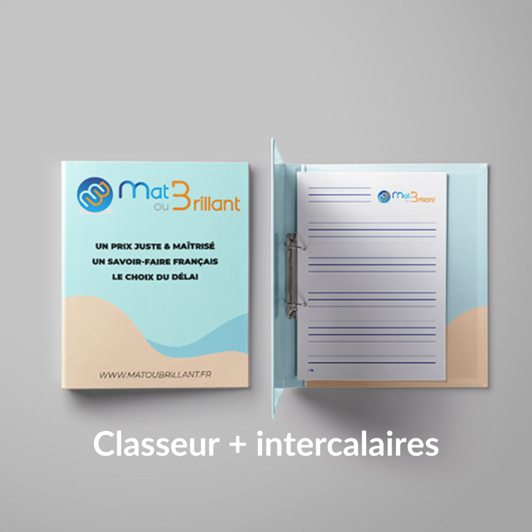 Classeurs et intercalaires 